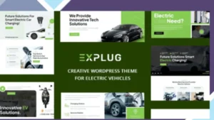 Explug - EV WordPress Theme