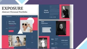 Exposure - Personal Portfolio Elementor Template Kit