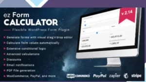 ez Form Calculator - WordPress Plugin