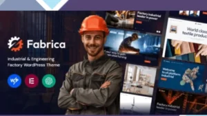 Fabrica - Industrial and Engineering Factory Theme