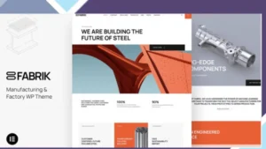 Fabrik - Manufacturing and Factory WordPress Theme