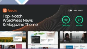 Fabula - News and Magazine WordPress Theme
