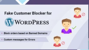 Fake Customer Blocker for WordPress