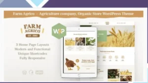 Farm Agrico - Agricultural Business WP Theme
