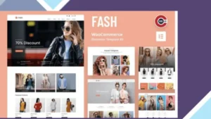 Fash - WooCommerce Elementor Template Kit