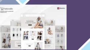 Fashionable - Fashion Shop Elementor Template Kit