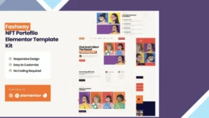 Fashway - NFT Portfolio Elementor Template Kit