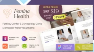 Femina Health - Fertility Clinic Medical WordPress Theme