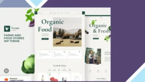 Ferme - Food Store and Farm Elementor Pro Theme