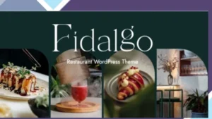 Fidalgo - Restaurant WordPress Theme