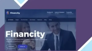 Financity - Financial WordPress Theme