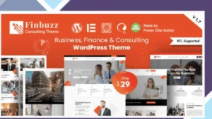 Finbuzz - Corporate Business WordPress Theme
