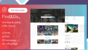 Findgo Directory Listing WordPress Theme
