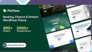 FinFlow - Banking, Finance and Fintech WordPress Theme