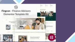 Fingcon - Finance Advisory Elementor Template Kit