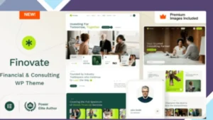 Finovate - Financial Advisors and Business Consulting WordPress Theme