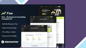 Fise - Business and Consulting Elementor Template Kit