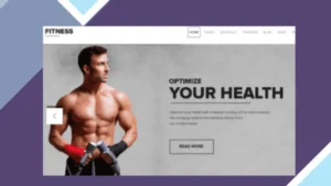 Fitness WordPress Theme