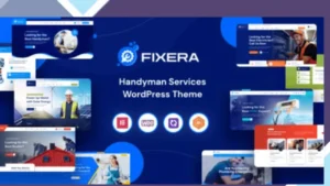 Fixera - Handyman Services WordPress Theme