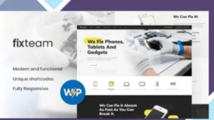 FixTeam - Electronics and Mobile Devices Repair WordPress Theme