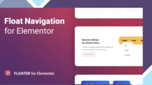 Floater - Sticky Navigation Menu for Elementor