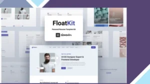 FloatKit - Personal Resume Elementor Template Kit
