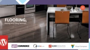 Flooring - Paving and Tiling Services WordPress Theme
