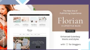 Florian - Responsive Personal WordPress Blog Theme