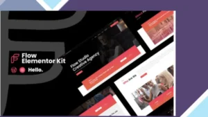 Flow - Creative Agency Business Elementor Template Kit