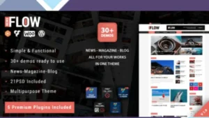 Flow News - Magazine and Blog WordPress Theme
