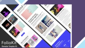 Foliokit - Personal Portfolio Elementor Template Kit