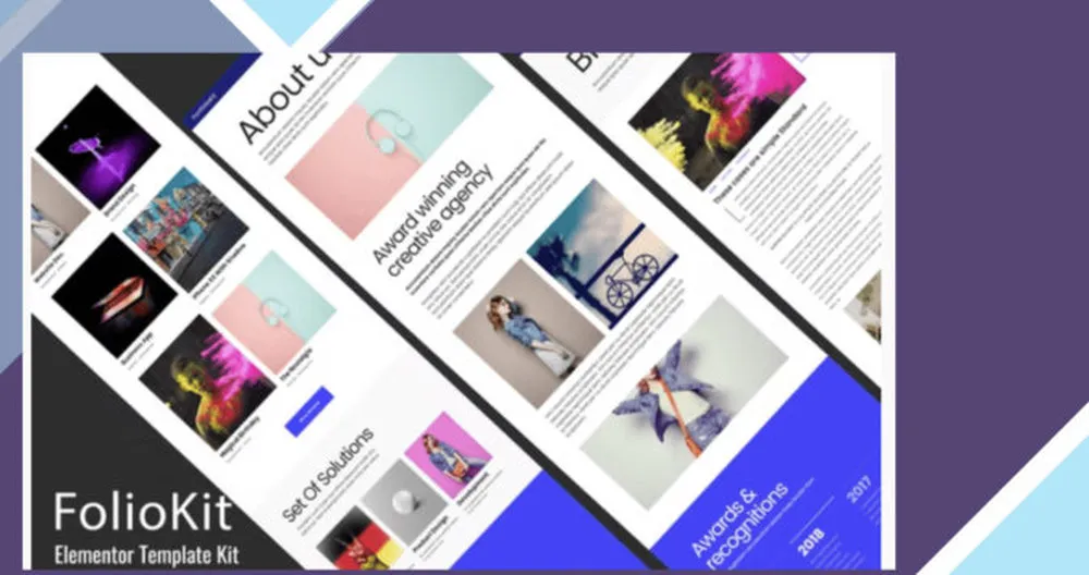 Foliokit - Personal Portfolio Elementor Template Kit
