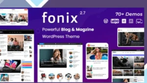 Fonix - Newspaper and Magazine WordPress Theme