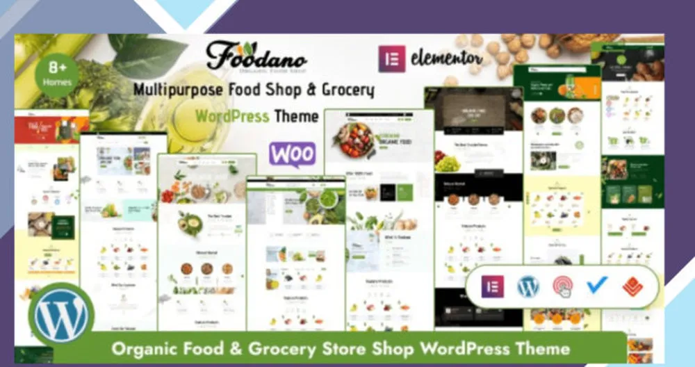 Foodano - Food Shop and Marketplace WordPress Theme