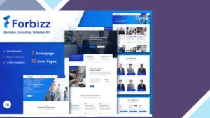 Forbizz - Business Consulting Elementor Template Kit