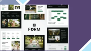 Form - Tai Chi and Qigong Elementor Template Kit