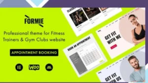 Formie - Personal Trainer Fitness Gym WordPress Theme