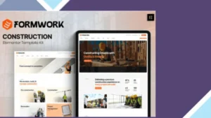 Formwork - Construction Elementor Template Kit