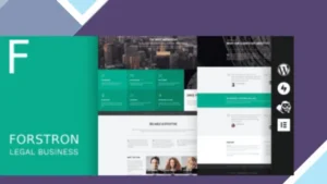 Forstron - Legal Business WordPress Theme