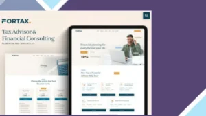 Fortax - Tax Advisor and Financial Consulting Elementor Template Kit