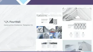 FourWall - Construction Elementor Template Kit