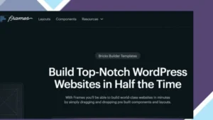 Frames - Wireframe and Design WordPress