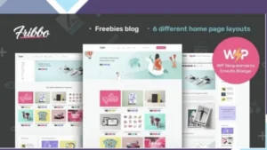 Fribbo - Freebies Blog WordPress Theme
