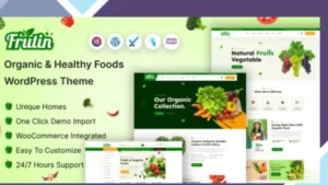 Frutin - Organic and Healthy Food WordPress Theme