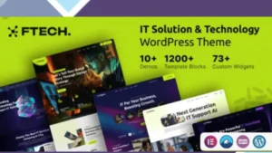 Ftech - IT Solution and Technology WordPress