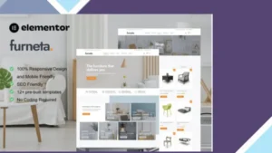 Furneta - Furniture Shop Elementor Template Kit
