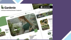 Gardenie - Landscape and Gardening Elementor Template Kit