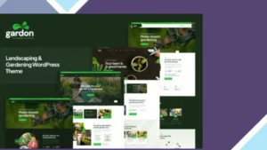 Gardon - Landscaping and Gardening WordPress Theme