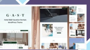 Gast - Hotel Booking WordPress Theme