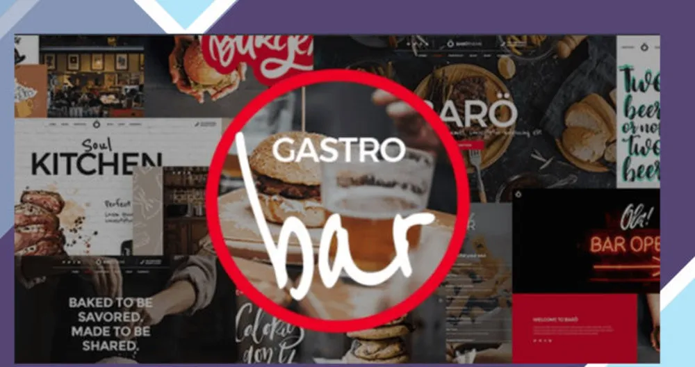 GastroBar - Theme for Fast Food Restaurants and Bars